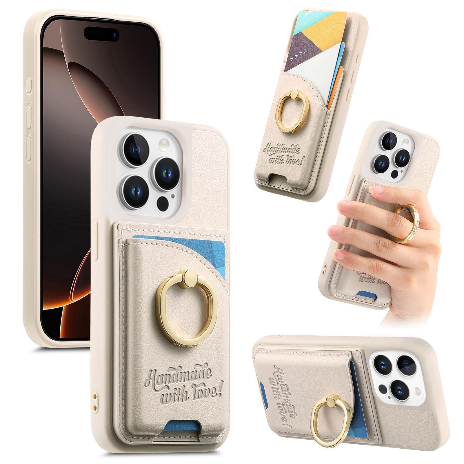 For iPhone 15 Pro Case Card Holder Rhinestone Ring Holder Kickstand Leather Back Phone Cover
For iPhone 15 Pro Case Card Holder Rhinestone Ring Holder Kickstand Leather Back Phone Cover