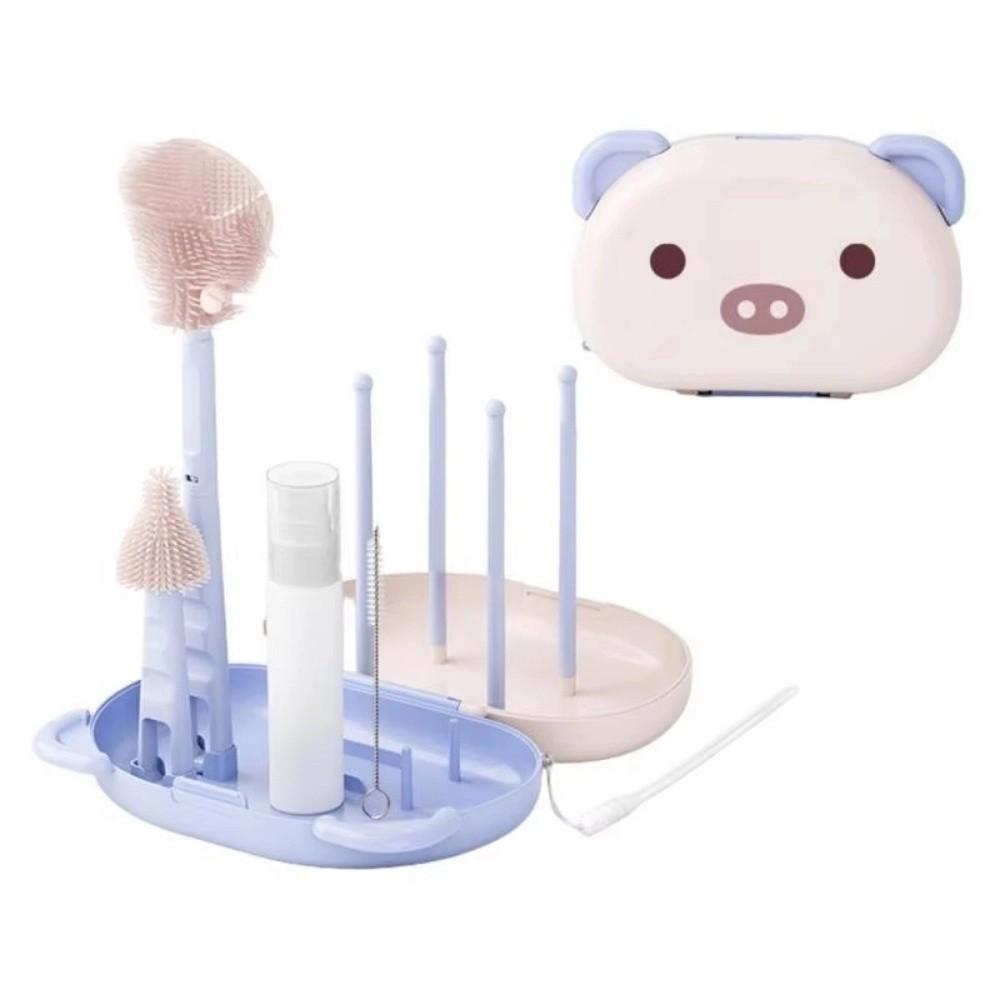 Нейлоновая губка, набор для чистки сосок и соломинок, портативный набор щеток для бутылок, для чистки бутылок фиолетовый
Нейлоновая губка, набор для чистки сосок и соломинок, портативный набор щеток для бутылок, для чистки бутылок фиолетовый