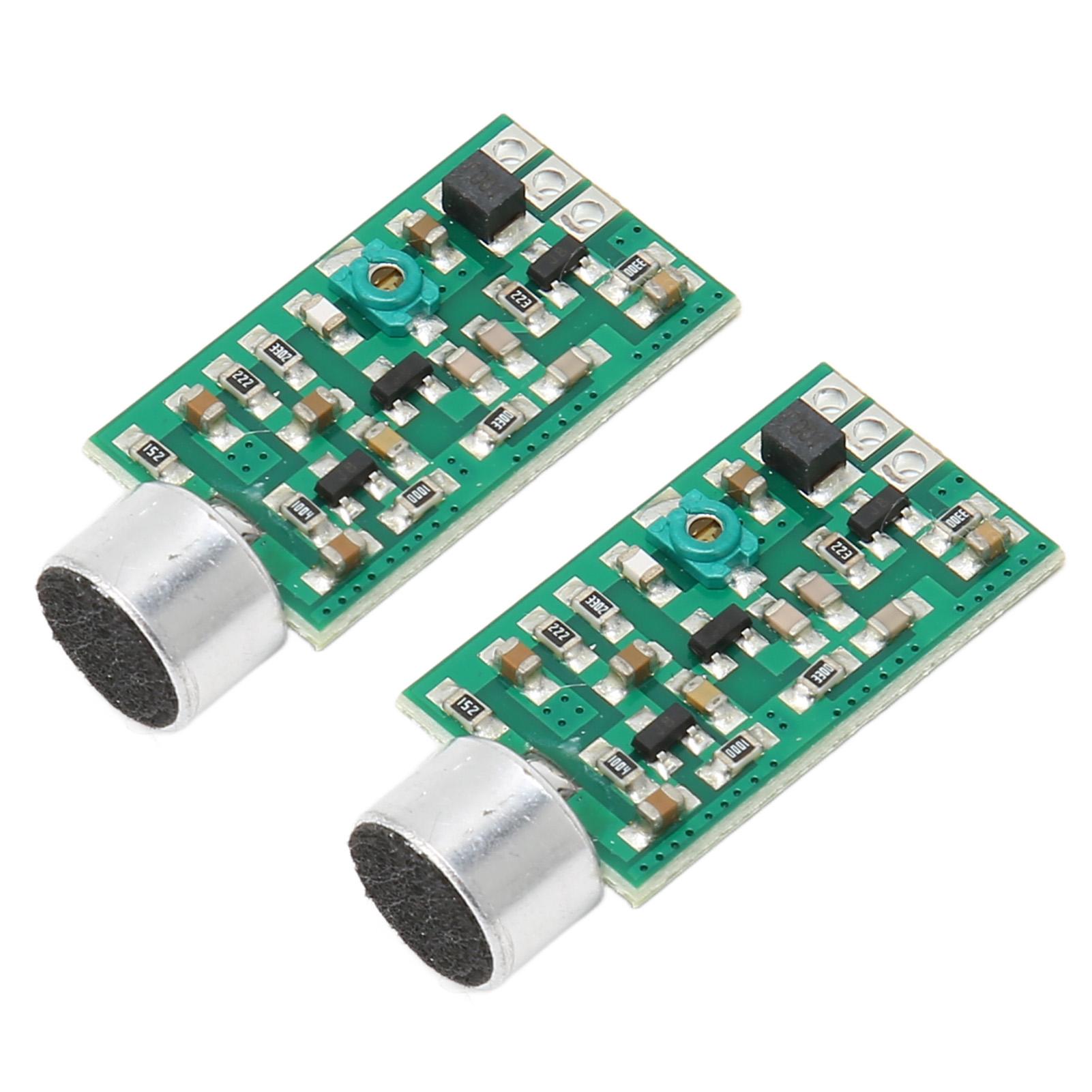 2pcs FM Transmitter Pickup Module Professional V4.0 FM MIC Wireless Sound Transmitter for FM Radio
2pcs FM Transmitter Pickup Module Professional V4.0 FM MIC Wireless Sound Transmitter for FM Radio