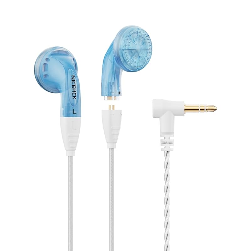 NICEHCK YDX Haramichi Kakin 14.8mm dynamic driver earphones inner ear earphones PET diaphragm hifi Recable design Comfortable fit 3.5mm plug super
NICEHCK YDX Haramichi Kakin 14.8mm dynamic driver earphones inner ear earphones PET diaphragm hifi Recable design Comfortable fit 3.5mm plug super