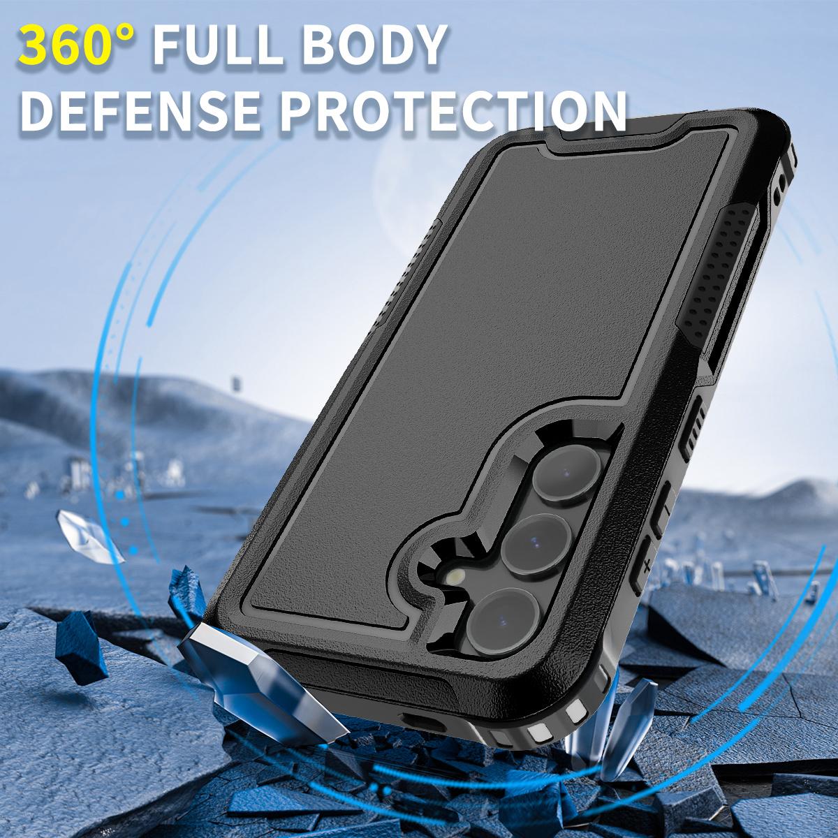 Style F1 For Samsung Galaxy S24 PC+TPU Case Anti-skid Shockproof Protective Cover Black
Style F1 For Samsung Galaxy S24 PC+TPU Case Anti-skid Shockproof Protective Cover Black