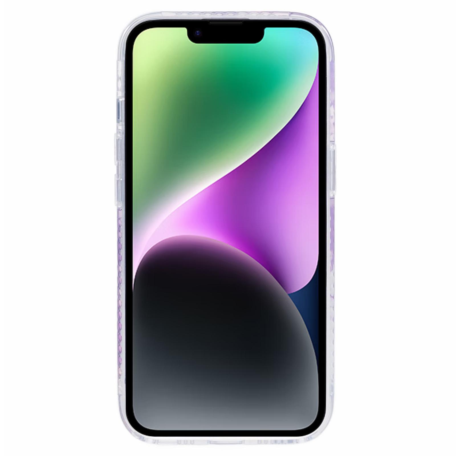 MP Series For iPhone 14 Electroplated Case IMD Pattern TPU+Acrylic Phone Cover Compatible with MagSafe Purple
MP Series For iPhone 14 Electroplated Case IMD Pattern TPU+Acrylic Phone Cover Compatible with MagSafe Purple