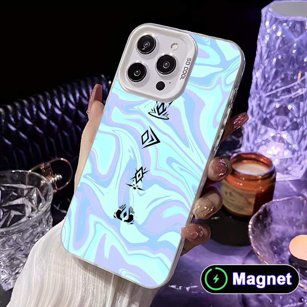 Valo Waylay Phone Case for iPhone 17 16 15 14 13 12 11 X XR XS Air Pro Max Plus Colorful Silver MagSafe Cover iPhone 16 Pro Max
Valo Waylay Phone Case for iPhone 17 16 15 14 13 12 11 X XR XS Air Pro Max Plus Colorful Silver MagSafe Cover iPhone 16 Pro Max