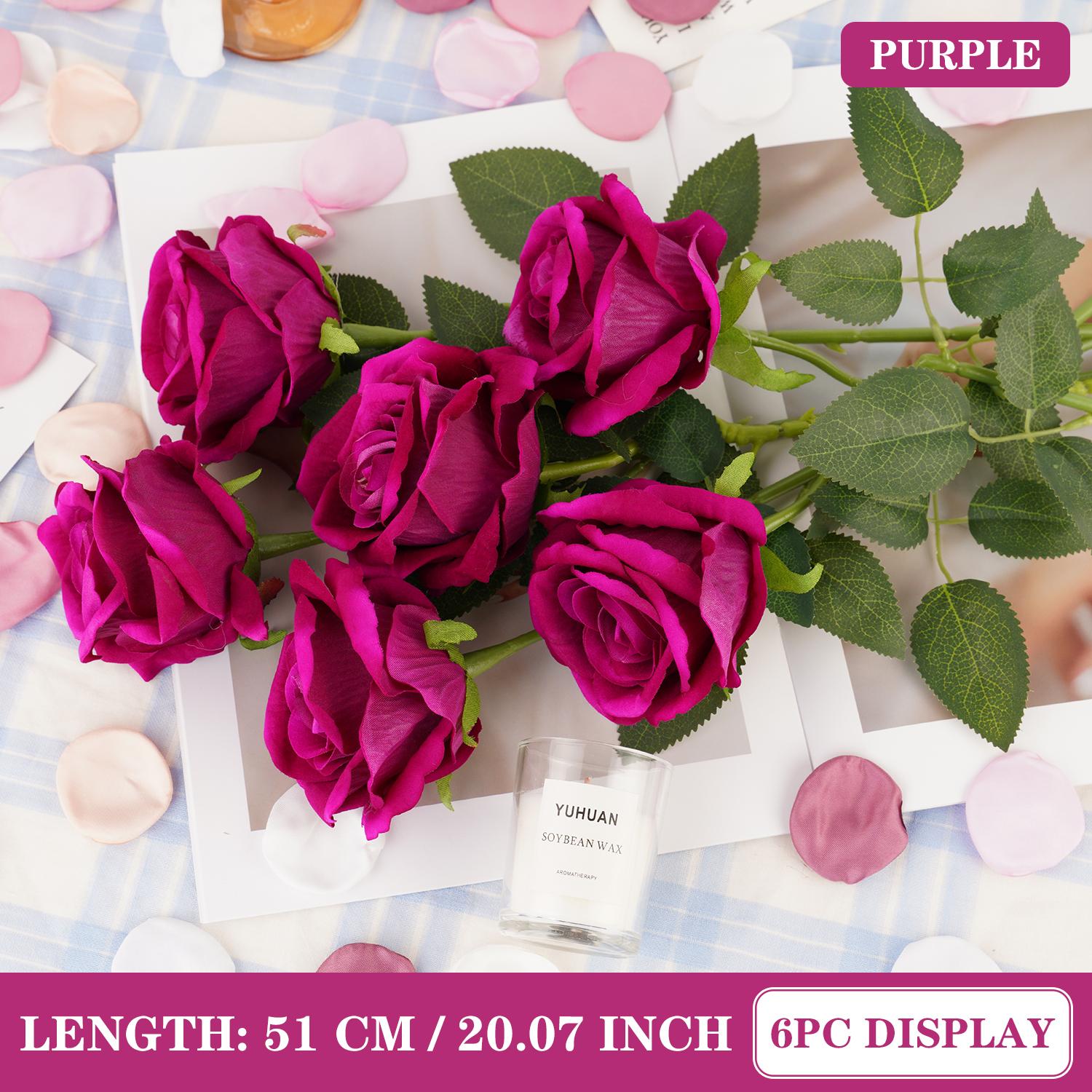51CM Artificial Rose Bouquet Simulation Velvet Red Home Party Table Decor Ideal for Valentine s Day Wedding DIY Accessories 1PC
51CM Artificial Rose Bouquet Simulation Velvet Red Home Party Table Decor Ideal for Valentine s Day Wedding DIY Accessories 1PC
