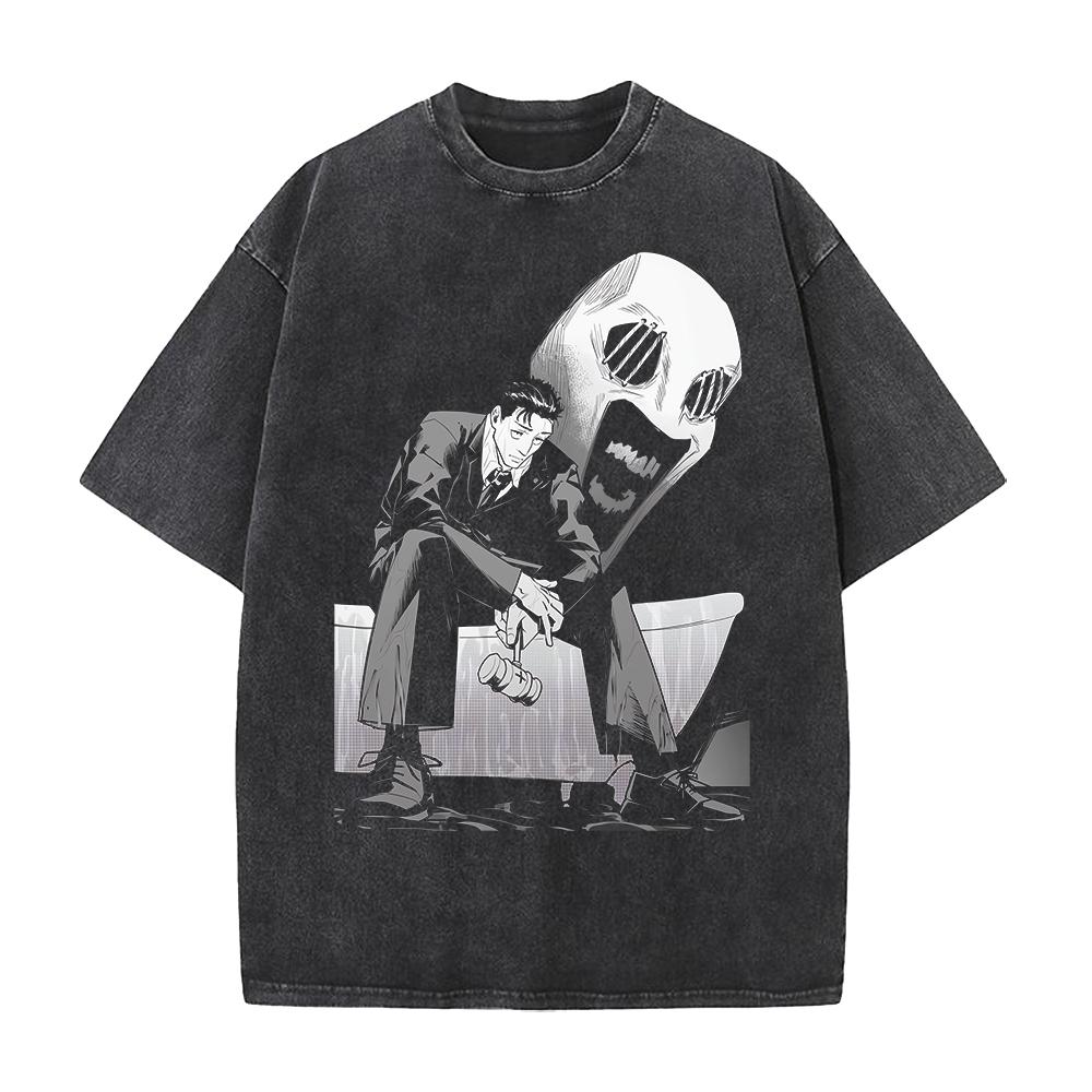 Higuruma Hiromi Print T-shirt Anime Jujutsu Kaisen Clothing Men Women Cotton Tshirts Retro Washed T Shirt Harajuku Male Tops XXL чорний
Higuruma Hiromi Print T-shirt Anime Jujutsu Kaisen Clothing Men Women Cotton Tshirts Retro Washed T Shirt Harajuku Male Tops XXL чорний