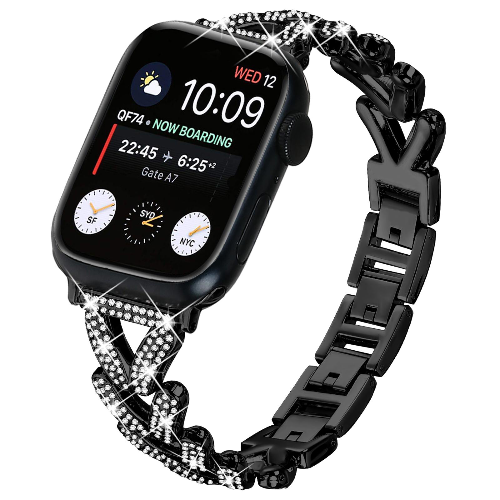Zinc Alloy Twisted Watch Band for Apple Watch 10 42mm/9 8 7 41mm/SE (2023)/(2022)/(2020) 6 5 4 40mm/3 2 1 38mm Silver
Zinc Alloy Twisted Watch Band for Apple Watch 10 42mm/9 8 7 41mm/SE (2023)/(2022)/(2020) 6 5 4 40mm/3 2 1 38mm Silver