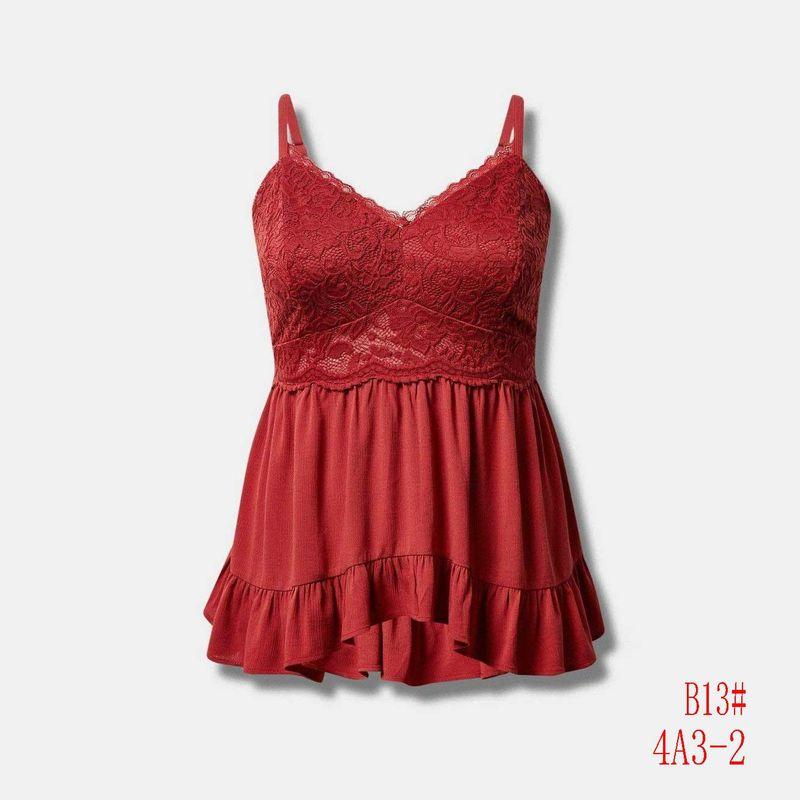 B13 100.00kg Export Export Sling Top Lace Red 1 piece
B13 100.00kg Export Export Sling Top Lace Red 1 piece