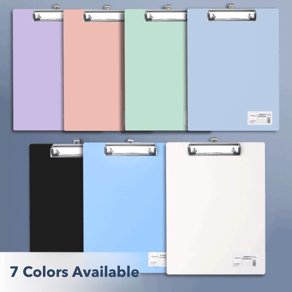 With Hanging Hole Writing Clipboard A4/A5 Writing Board Clip New File Folder Stationery A4-Black(Horizontal)
With Hanging Hole Writing Clipboard A4/A5 Writing Board Clip New File Folder Stationery A4-Black(Horizontal)