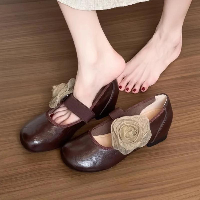 Fashion Flower Women Mary Jance Shoes Fashion Dress Sandals Casual New Trend 2025 Summer Walking Shallow Lolita Luxury Zapatos Mujer 39 коричневый
Fashion Flower Women Mary Jance Shoes Fashion Dress Sandals Casual New Trend 2025 Summer Walking Shallow Lolita Luxury Zapatos Mujer 39 коричневый