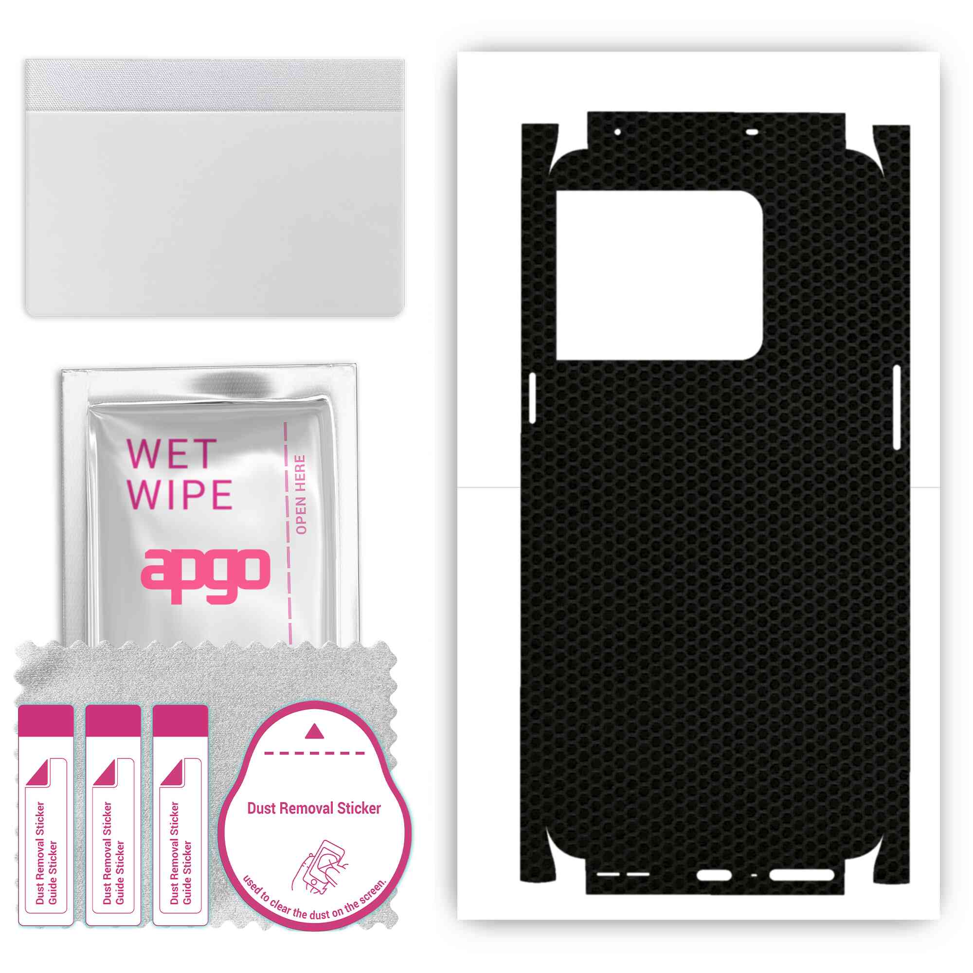 Apgo Protective Skin Sticker for the back+sides compatible with OnePlus 10T, Full Wrap Film, Foil, Vinyl - Pattern Matrix
Apgo Protective Skin Sticker for the back+sides compatible with OnePlus 10T, Full Wrap Film, Foil, Vinyl - Pattern Matrix