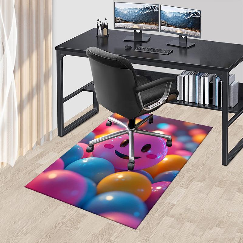 1pc Anime Smiley Face Chair Mat - Cute Cartoon Design, Non-Slip Office Rug for Home Decor, Suitable for All Seasons, Perfect Gift Idea.A038 60cm by 90cm
1pc Anime Smiley Face Chair Mat - Cute Cartoon Design, Non-Slip Office Rug for Home Decor, Suitable for All Seasons, Perfect Gift Idea.A038 60cm by 90cm