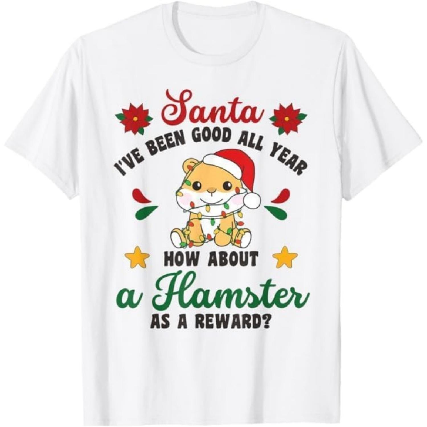 Santa I ve Been Good All Year How About A Hamster T-Shirt GIU1 Mens Womens Tank Top Sweatshirt Hoodie Longsleeve 794 White XXXXXL білий
Santa I ve Been Good All Year How About A Hamster T-Shirt GIU1 Mens Womens Tank Top Sweatshirt Hoodie Longsleeve 794 White XXXXXL білий