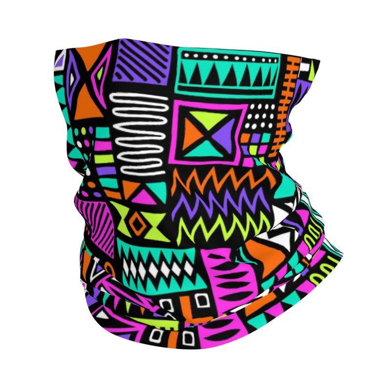 African Bogolan Bandana Winter Neck Warmer Men Women Windproof Wrap Face Scarf for Ski Africa Ethnic Tribal Art Gaiter Headband
African Bogolan Bandana Winter Neck Warmer Men Women Windproof Wrap Face Scarf for Ski Africa Ethnic Tribal Art Gaiter Headband