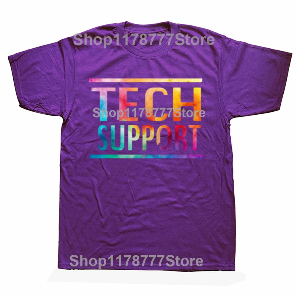 Funny TECH SUPPORT T Shirts Cotton Streetwear Short Sleeve Birthday Gifts Mens Clothing Fashion Casual Loose Oversized T Shirt 4XL
Funny TECH SUPPORT T Shirts Cotton Streetwear Short Sleeve Birthday Gifts Mens Clothing Fashion Casual Loose Oversized T Shirt 4XL