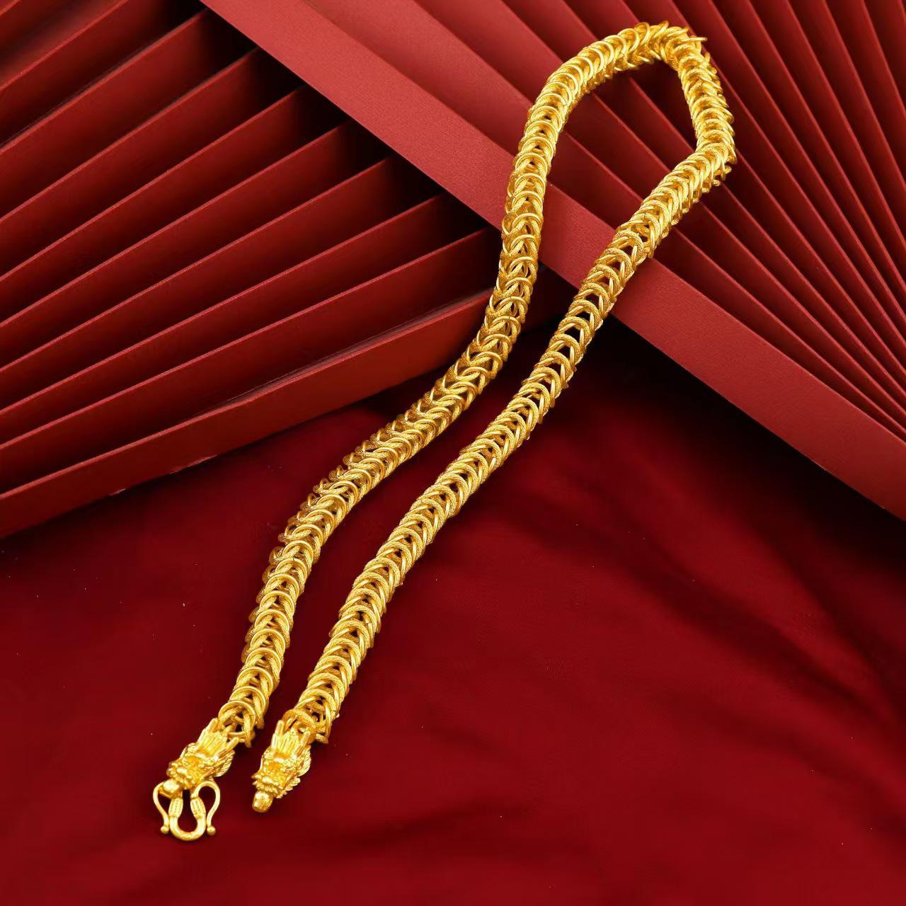 Мужская цепочка с головой дракона с оливковыми бусинами с золотым покрытием – Высокая стойкость цвета и смелый стиль
Мужская цепочка с головой дракона с оливковыми бусинами с золотым покрытием – Высокая стойкость цвета и смелый стиль