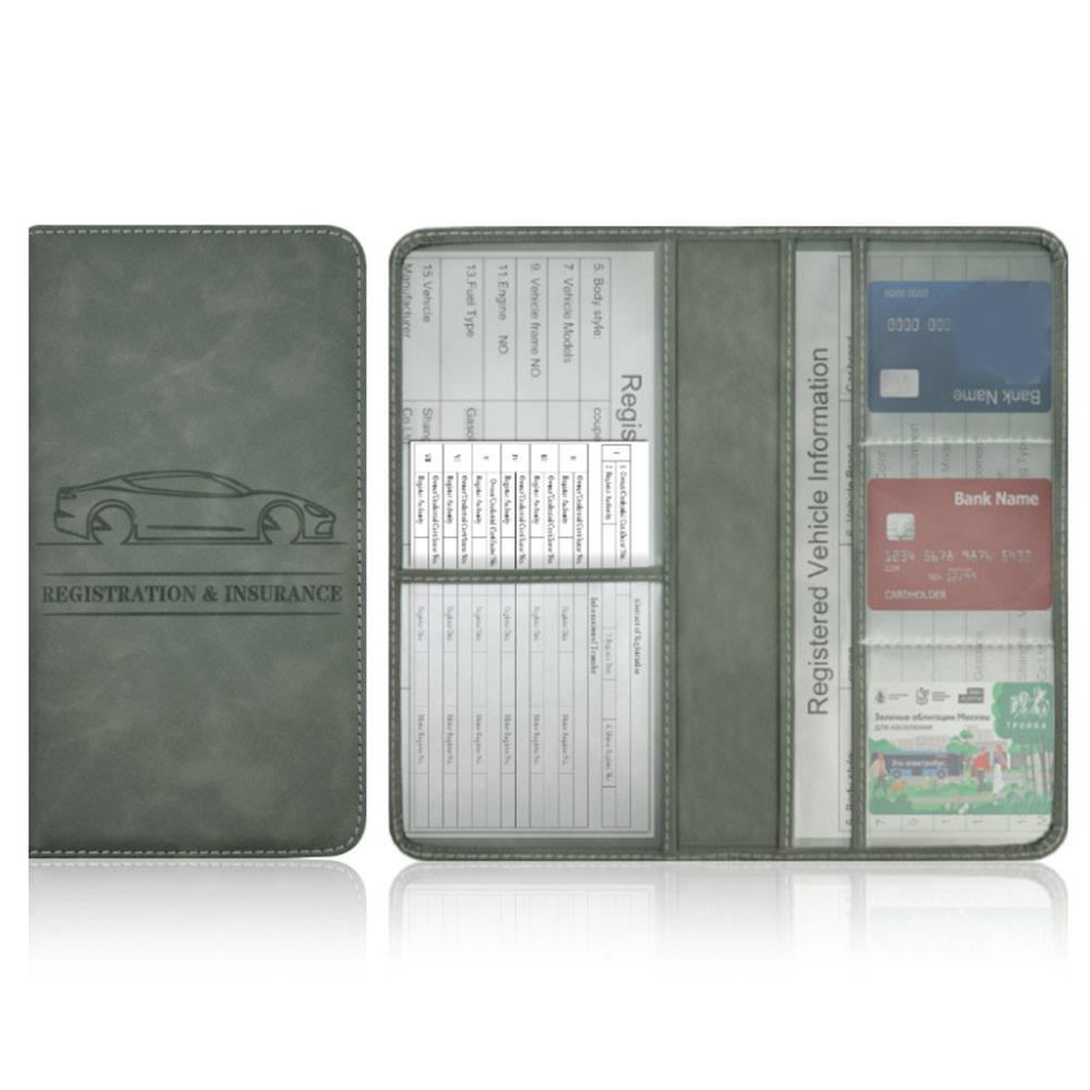 PU Leather Car Registration Holder Universal Protective License Document Holder Durable Car Wallet Case Vehicle Organization
PU Leather Car Registration Holder Universal Protective License Document Holder Durable Car Wallet Case Vehicle Organization
