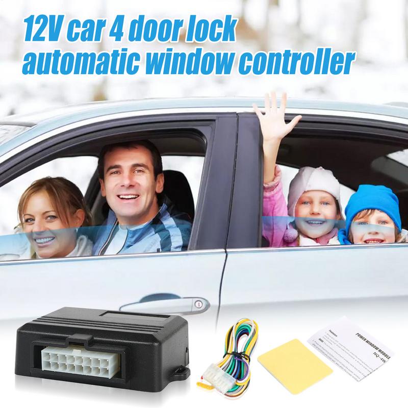 12V Auto Window Closer Module 4-Door Automatic Closing System Anti-Pinch Protection Window Lock Actuator For Car Truck SUV United States
12V Auto Window Closer Module 4-Door Automatic Closing System Anti-Pinch Protection Window Lock Actuator For Car Truck SUV United States