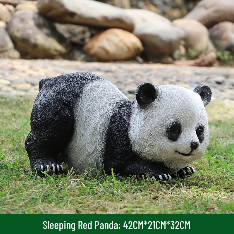 Fiberglass Giant Panda Sculpture - Outdoor Garden Animal Decoration
Fiberglass Giant Panda Sculpture - Outdoor Garden Animal Decoration