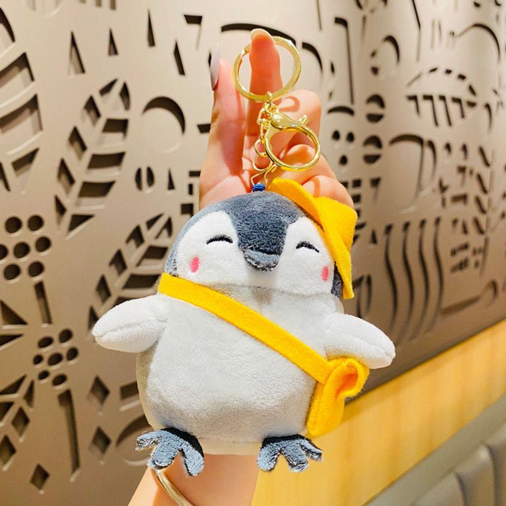 Felt Cartoon Plush Doll Keyring Korean Style Bag Pendant Penguin Figurine Keychain Female
Felt Cartoon Plush Doll Keyring Korean Style Bag Pendant Penguin Figurine Keychain Female