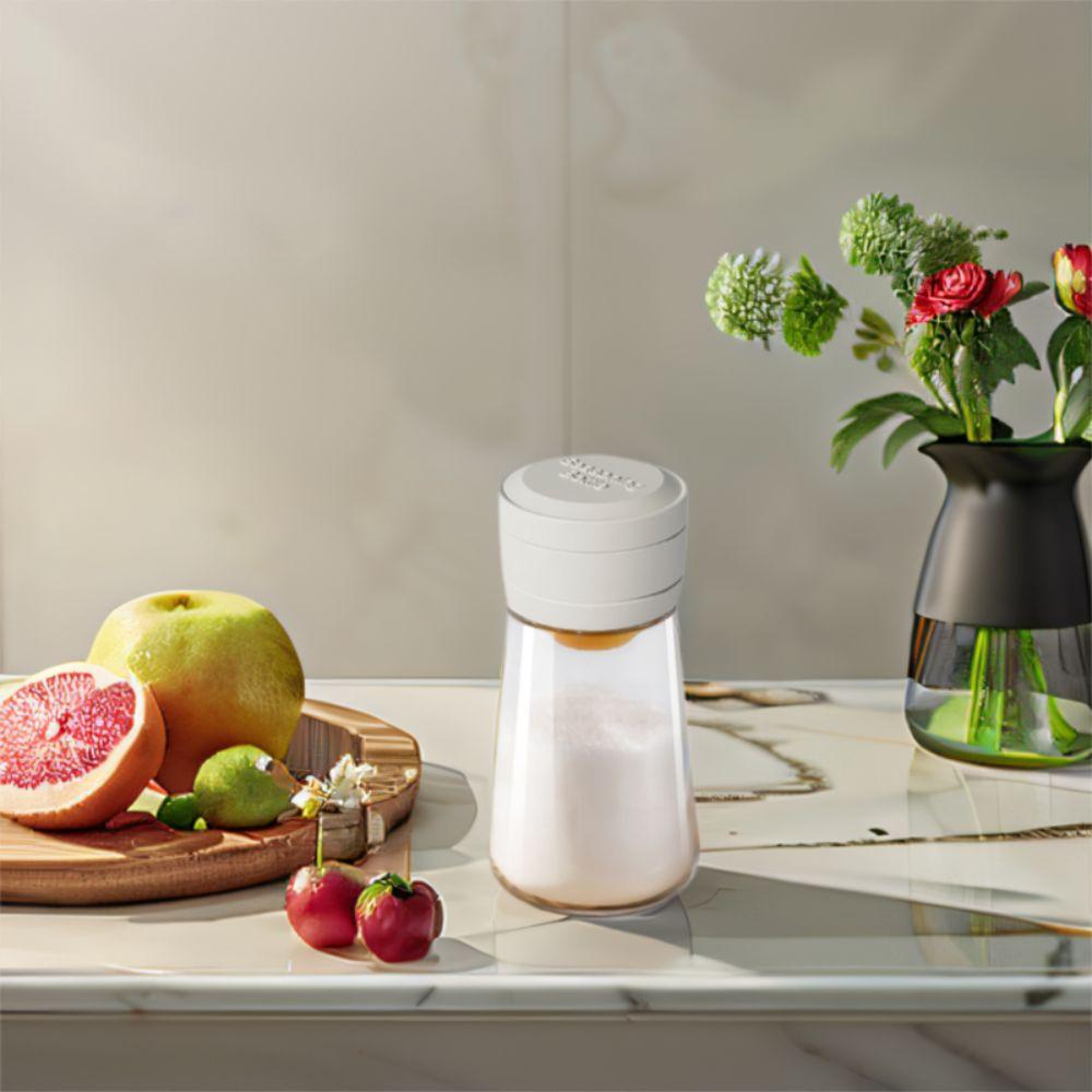 Moisture-proof Sugar Dispenser Transparent Salt Container Quantitative Salt Bottle Pepper жовтий
Moisture-proof Sugar Dispenser Transparent Salt Container Quantitative Salt Bottle Pepper жовтий