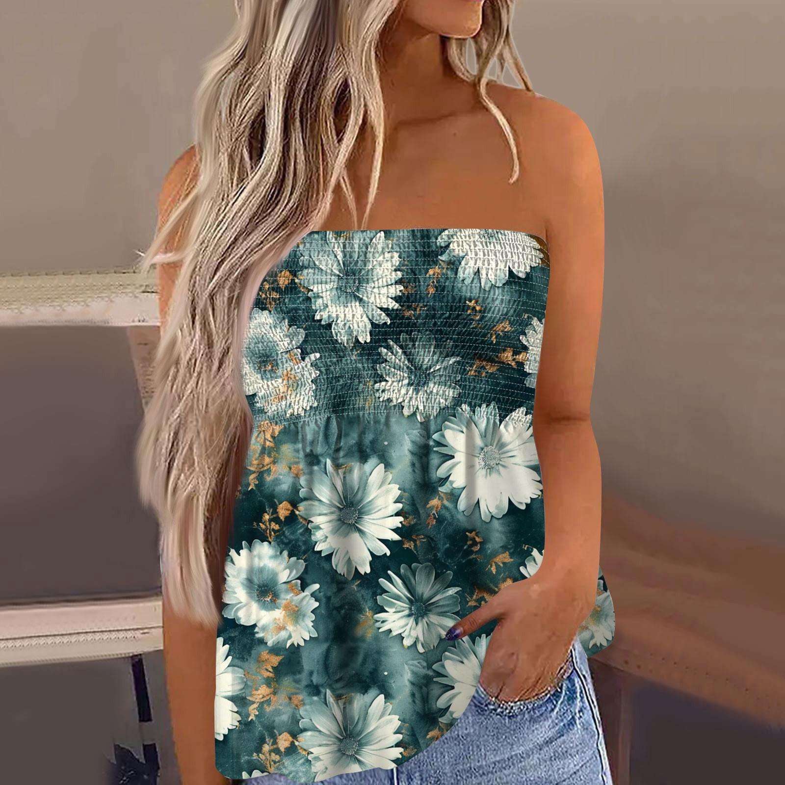2024 топы для женщин, милая сексуальная футболка без рукавов с открытыми плечами и цветочным принтом M
2024 топы для женщин, милая сексуальная футболка без рукавов с открытыми плечами и цветочным принтом M