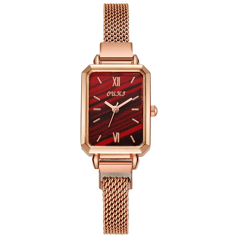 Magnet Belt Mesh Belt Small Green Watch Network New Women S Watch Quartz Watch красный
Magnet Belt Mesh Belt Small Green Watch Network New Women S Watch Quartz Watch красный