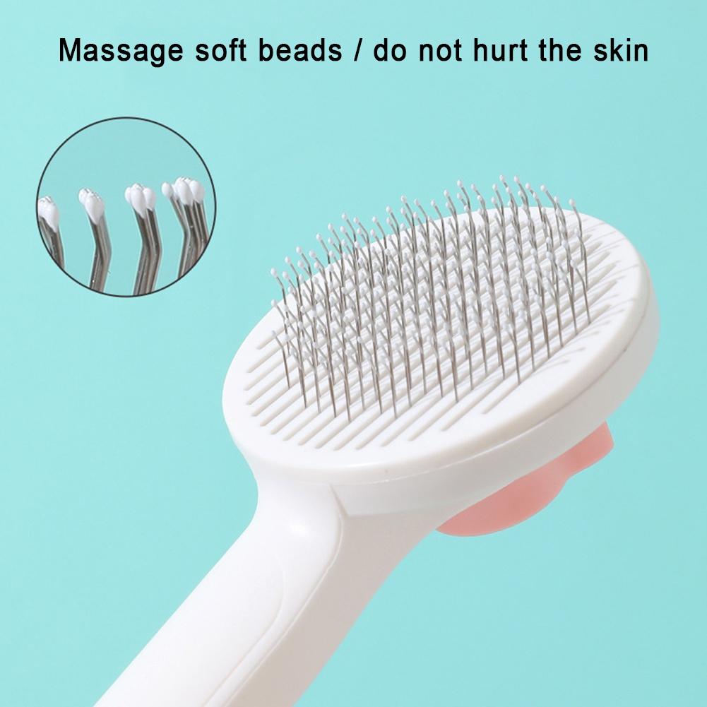 Pet Hair Cleaning Brush Comb For Dog Cat Removes Undercoat Tangled Massages Particle Pet Comb Improves Circulation Grooming Tool синий
Pet Hair Cleaning Brush Comb For Dog Cat Removes Undercoat Tangled Massages Particle Pet Comb Improves Circulation Grooming Tool синий