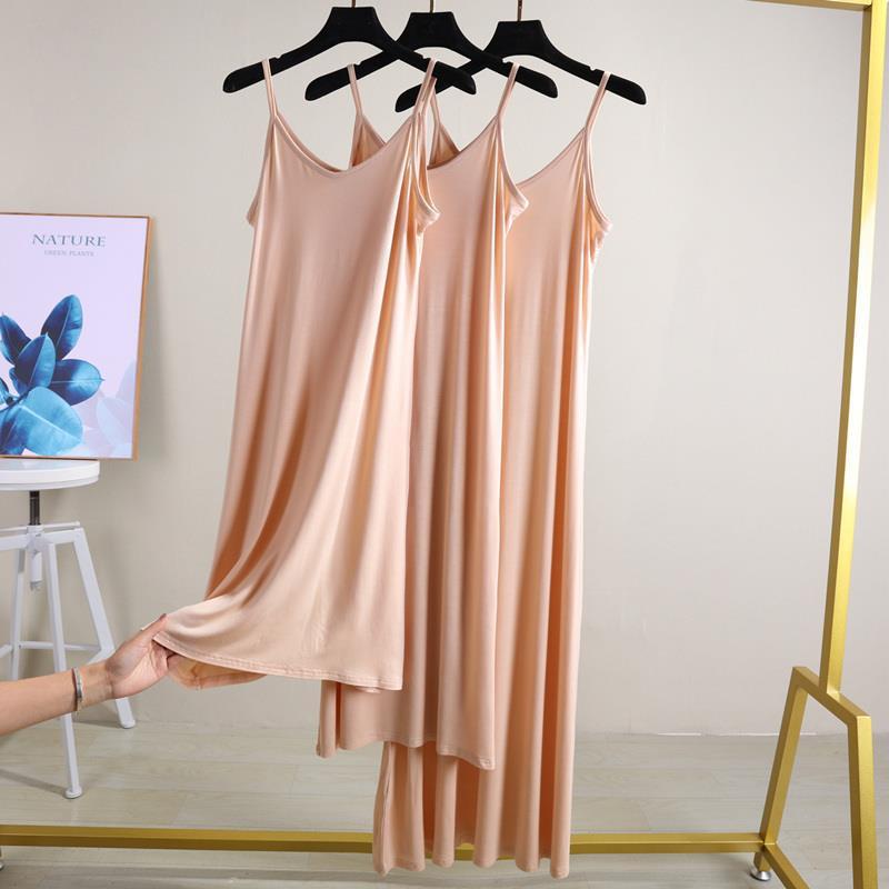 Women s Modal V-Neck A-Line Slip Dress - Summer Midi with Tank Top Style and Loose Fit M
Women s Modal V-Neck A-Line Slip Dress - Summer Midi with Tank Top Style and Loose Fit M