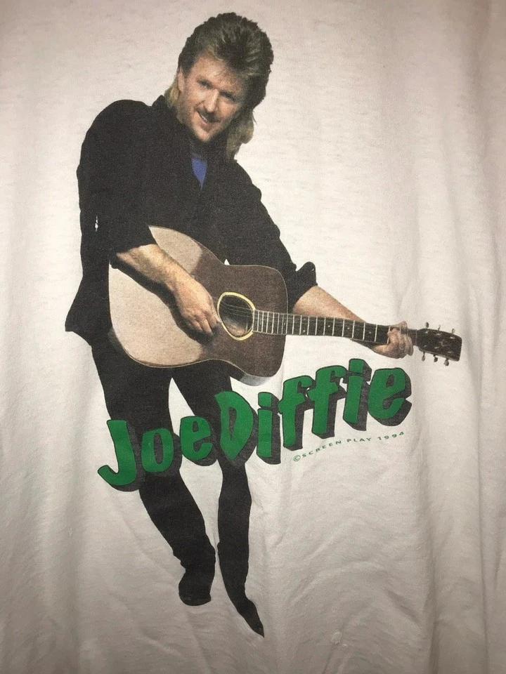 1994 Vintage Joe Diffie Shirt Short Sleeve White Men Unisex S-4XL E1433 XL
1994 Vintage Joe Diffie Shirt Short Sleeve White Men Unisex S-4XL E1433 XL