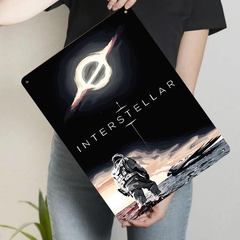 Interstellar Movie Poster Metal Wall Art Modern Minimalist Home Decor for Living Room Bedroom Study Room 20x30cm(7.8x11.8inch)
Interstellar Movie Poster Metal Wall Art Modern Minimalist Home Decor for Living Room Bedroom Study Room 20x30cm(7.8x11.8inch)