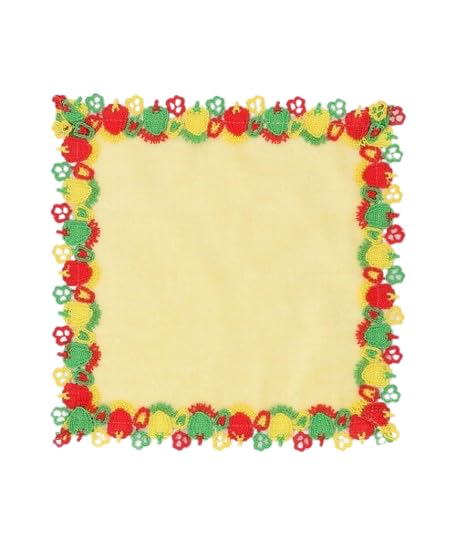Chikazawa Lace Shop Seasonal Towel Handkerchief, Paprika, Red, Yellow
Chikazawa Lace Shop Seasonal Towel Handkerchief, Paprika, Red, Yellow
