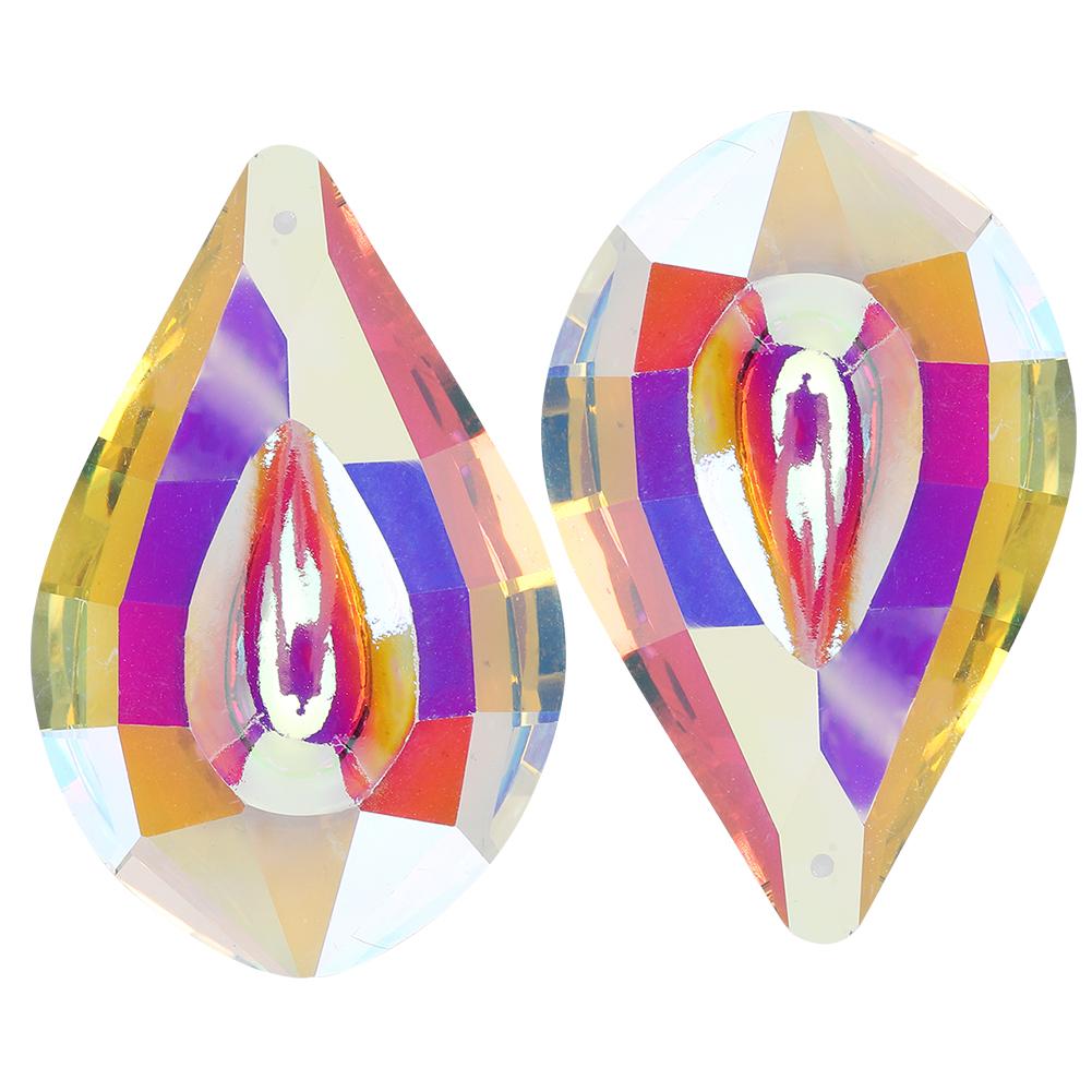 2Pcs 76mm Unique Shape AB Color DIY Pendant Hanging Decoration for Clothing Necklace Jewelry
2Pcs 76mm Unique Shape AB Color DIY Pendant Hanging Decoration for Clothing Necklace Jewelry