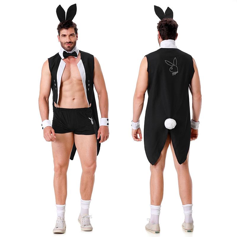 Men s European and American Halloween Bunny Costume: Tempting Tops and Pants for Role-Playing Dance Performances M
Men s European and American Halloween Bunny Costume: Tempting Tops and Pants for Role-Playing Dance Performances M
