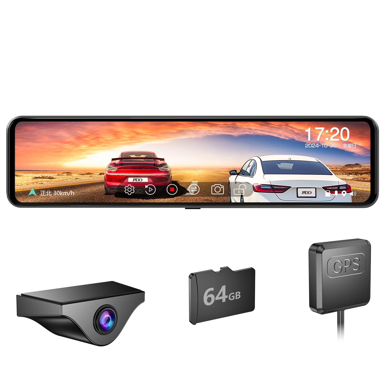 JADO Drive Recorder Зеркальный тип 4K Высокое качество Свободное увеличение Функция зума Высокопрочный Тип C в соответствии с ЕС Новый
JADO Drive Recorder Зеркальный тип 4K Высокое качество Свободное увеличение Функция зума Высокопрочный Тип C в соответствии с ЕС Новый