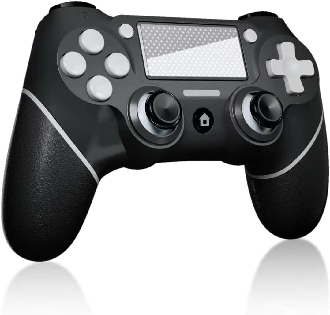 P4 Controller Wireless Controller Wireless Bluetooth Connection Dual Vibration Gyro Sensor Function Gravity Sensing High Durability Buttons Gamepad
P4 Controller Wireless Controller Wireless Bluetooth Connection Dual Vibration Gyro Sensor Function Gravity Sensing High Durability Buttons Gamepad