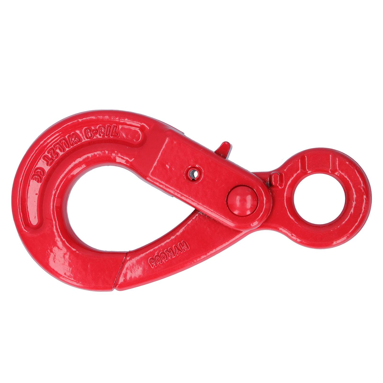 Крюк-скоба с замком-безопасностью EyeType Self-Locking Rotation Lifting Rigging Towing Hooks G80 2T
Крюк-скоба с замком-безопасностью EyeType Self-Locking Rotation Lifting Rigging Towing Hooks G80 2T