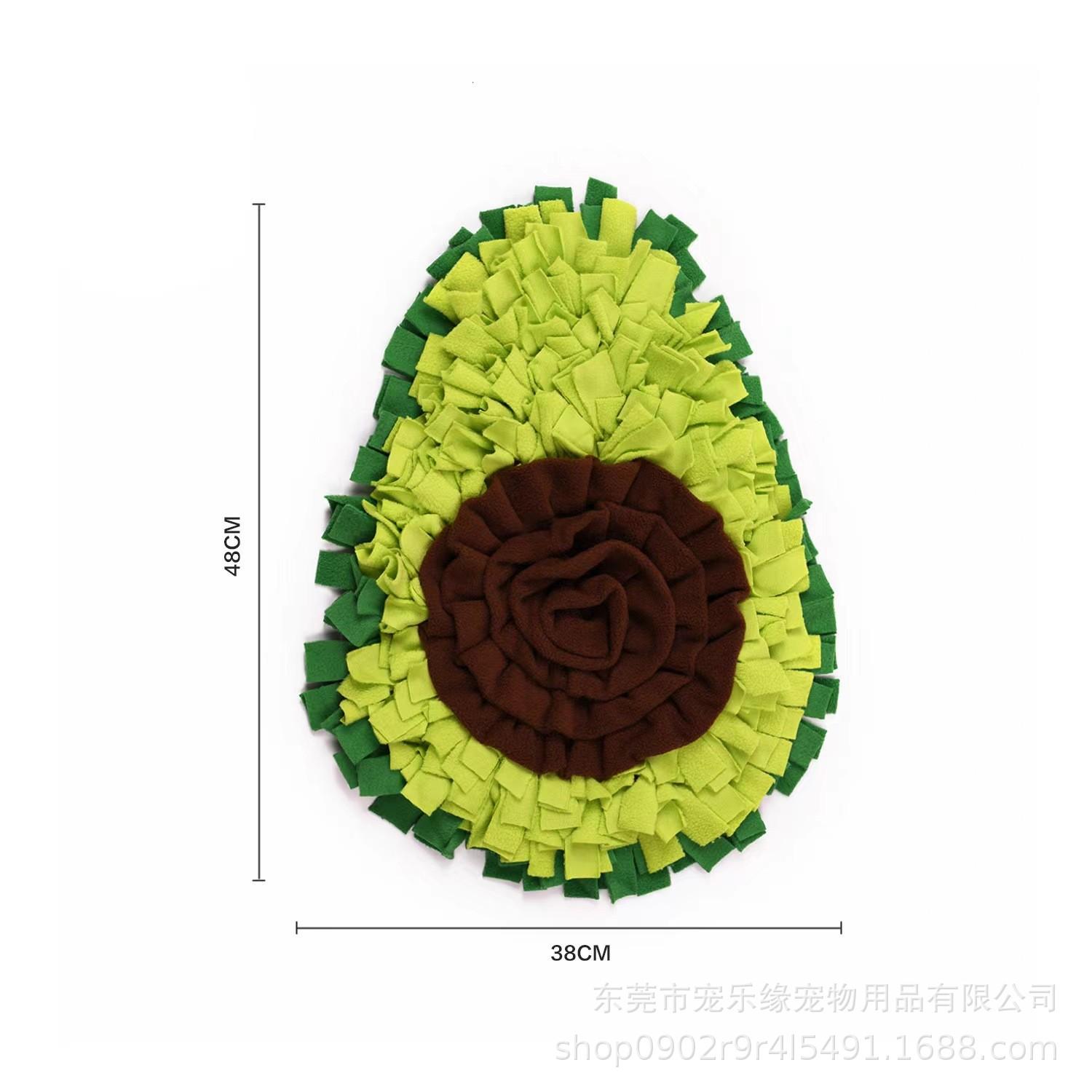 Pet Avocado Smell Pad Pet Supplies Smell Training Blanket Dog Cat Slow Food Pad Dog Toys 48 38cm зелений
Pet Avocado Smell Pad Pet Supplies Smell Training Blanket Dog Cat Slow Food Pad Dog Toys 48 38cm зелений
