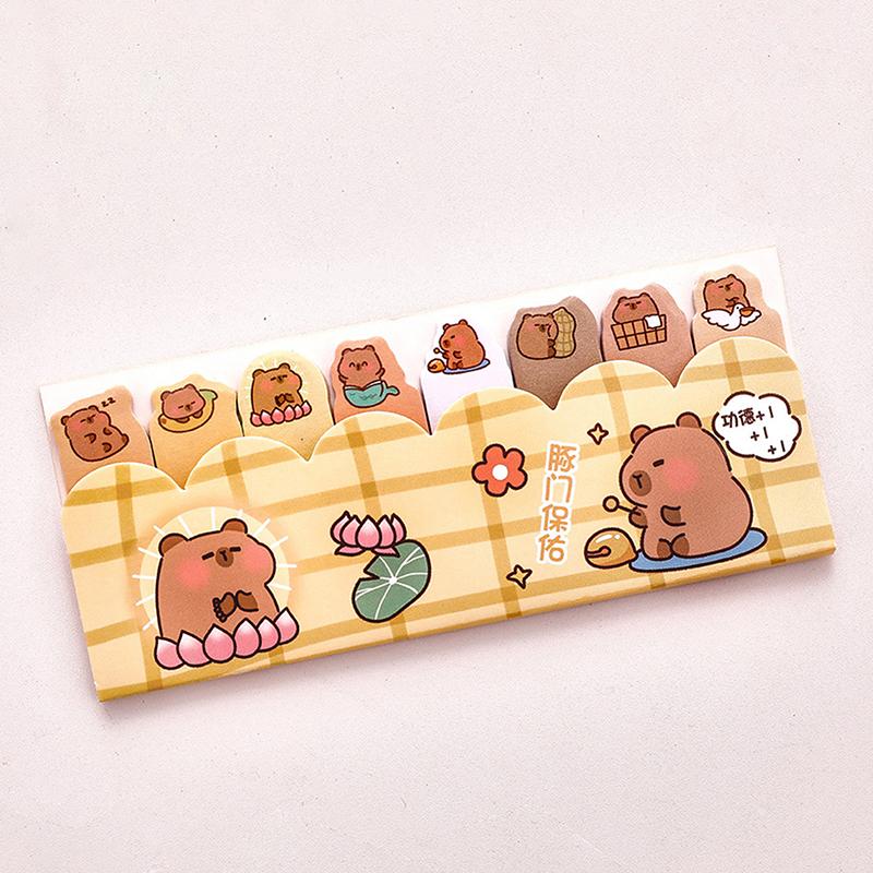 Милая мультяшная капибара индексная наклейка тестовая бумага закладка для страницы бумага для заметок креативная классифицировать липкая заметка каваий стикер для планера
Милая мультяшная капибара индексная наклейка тестовая бумага закладка для страницы бумага для заметок креативная классифицировать липкая заметка каваий стикер для планера