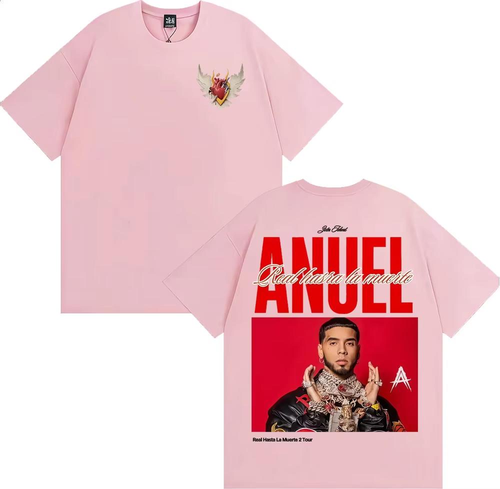 Rapper Anuel AA Real Hasta La Muerte Tour T Shirts Men Women Fashion Trend High Street T-shirt 100% Cotton Cozy Oversized Tshirt 4XL
Rapper Anuel AA Real Hasta La Muerte Tour T Shirts Men Women Fashion Trend High Street T-shirt 100% Cotton Cozy Oversized Tshirt 4XL