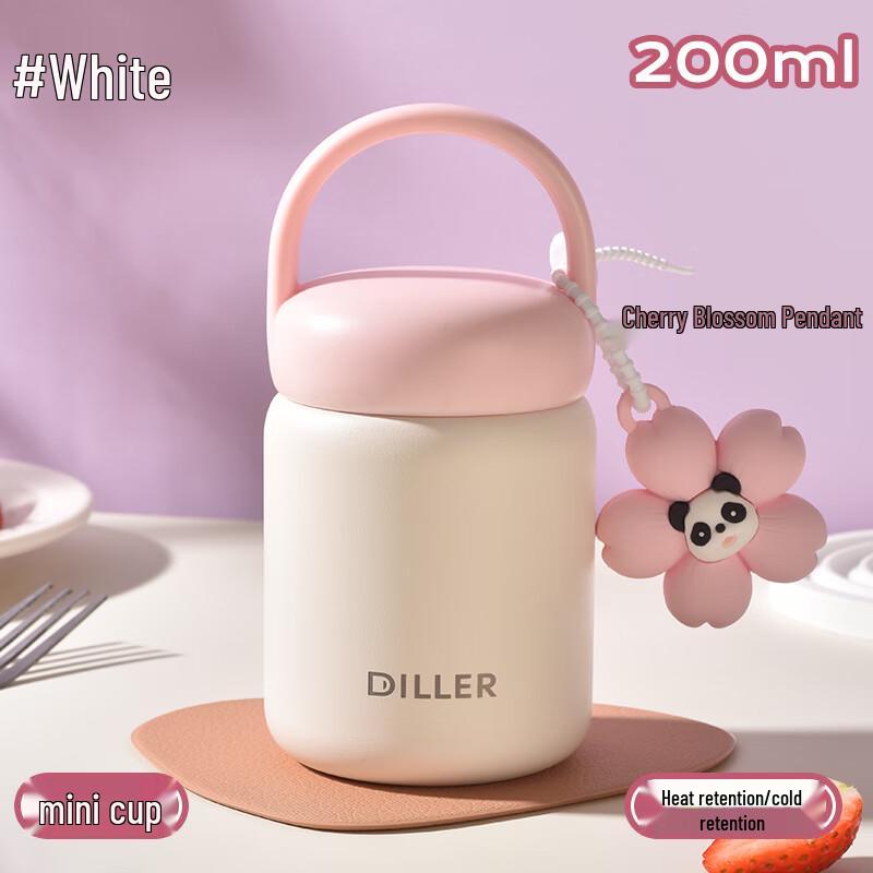 Diller 200ML Mini Portable Cherry Blossom Thermos Cup
Diller 200ML Mini Portable Cherry Blossom Thermos Cup