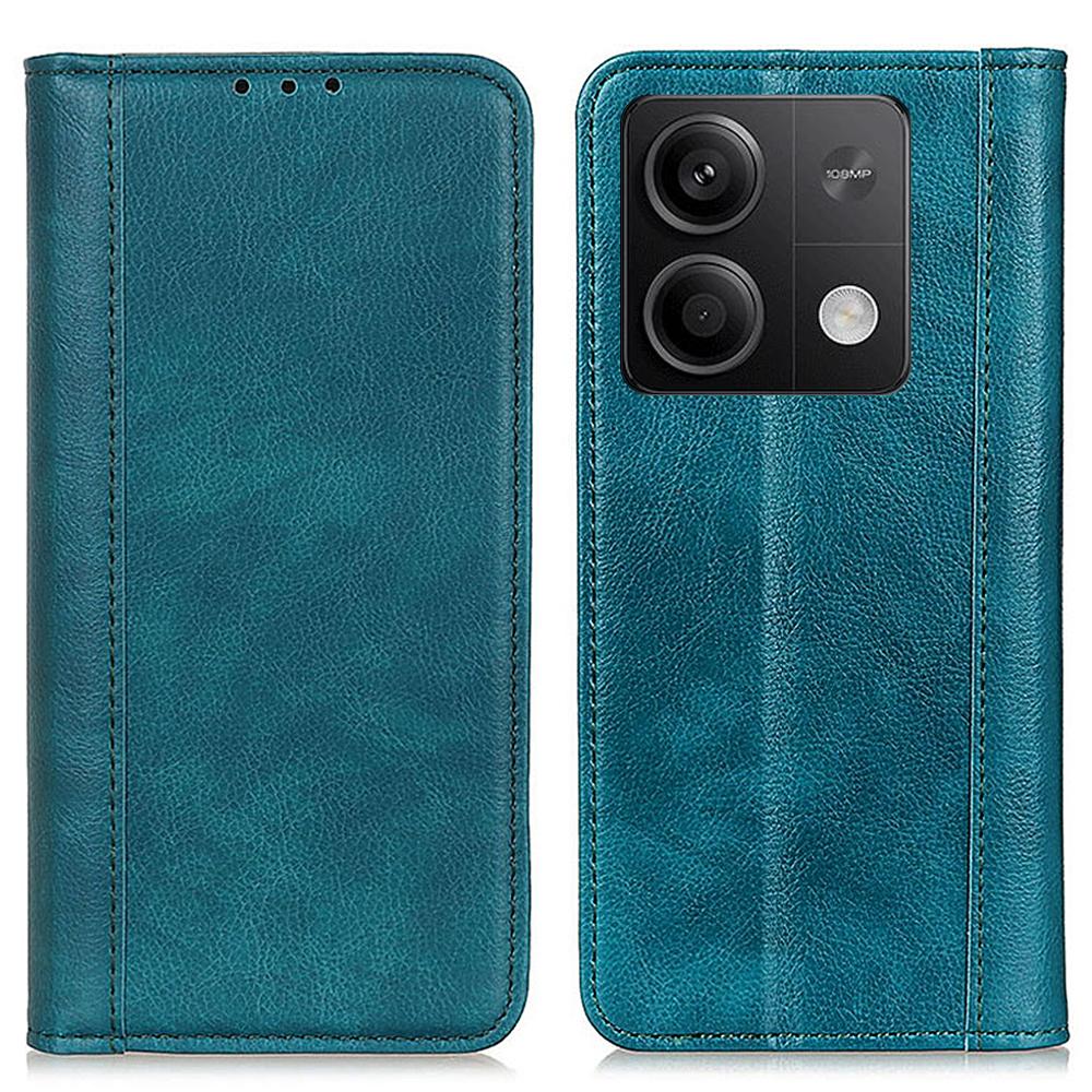 For Xiaomi Redmi Note 13 5G/13 5G (China) Case Stand Split Leather Magnetic Cell Phone Cover Green
For Xiaomi Redmi Note 13 5G/13 5G (China) Case Stand Split Leather Magnetic Cell Phone Cover Green