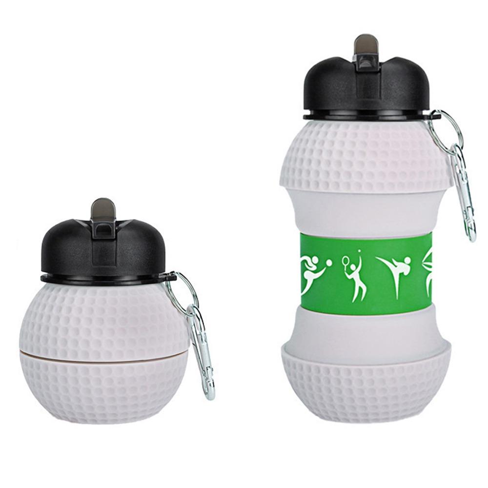 550ml Capacity Silicone Collapsible Water Bottle Climbing Buckle Portable Water Cup Picnic Golf Ball
550ml Capacity Silicone Collapsible Water Bottle Climbing Buckle Portable Water Cup Picnic Golf Ball
