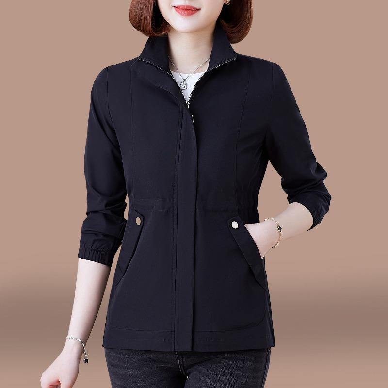 Women s Stand Collar Jacket Women s Spring and Autumn New Loose Middle-aged Women s Casual Autumn and Winter Jacket Tops XL чорний
Women s Stand Collar Jacket Women s Spring and Autumn New Loose Middle-aged Women s Casual Autumn and Winter Jacket Tops XL чорний