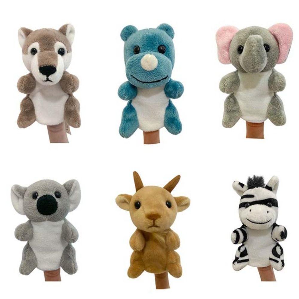 Role Play Finger Puppets Storytelling Puppets Plush Toy Animal Hand Puppets Party Favors goat
Role Play Finger Puppets Storytelling Puppets Plush Toy Animal Hand Puppets Party Favors goat