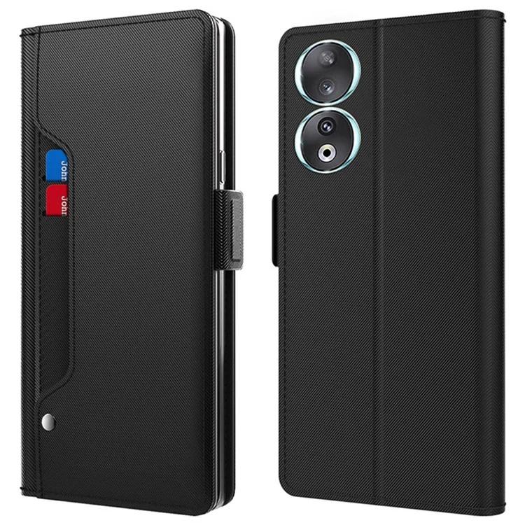 Stand Shell for Honor 90 Drop Resistant Leather Cover Phone Case with Card Slot and Mirror
Stand Shell for Honor 90 Drop Resistant Leather Cover Phone Case with Card Slot and Mirror
