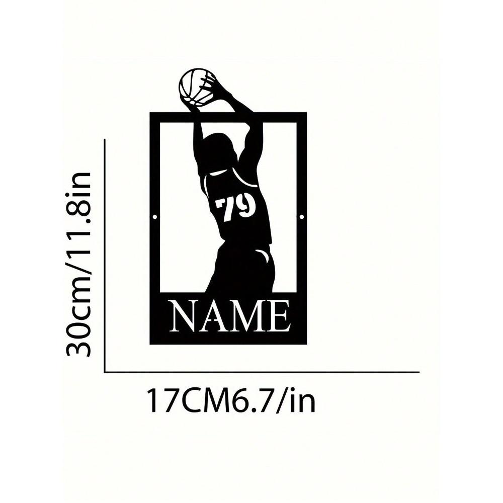 Custom Sports Metal Wall Art Sign, Personalized Basketball Player Nameplate, Unique Gift For Fans TY0962 разноцветный
Custom Sports Metal Wall Art Sign, Personalized Basketball Player Nameplate, Unique Gift For Fans TY0962 разноцветный