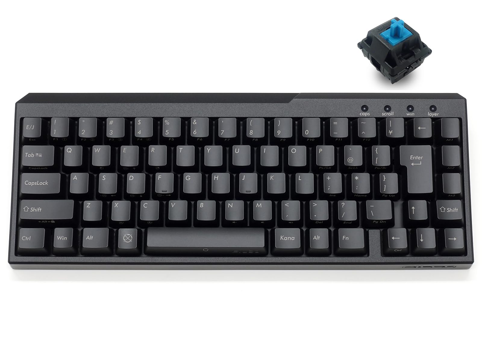 FILCO Majestouch Xacro M3A Blue Axis Japanese Layout 70 Keys Hardware Software Macro Programming Compatible DIP Switch Operation PBT Keycaps Compact
FILCO Majestouch Xacro M3A Blue Axis Japanese Layout 70 Keys Hardware Software Macro Programming Compatible DIP Switch Operation PBT Keycaps Compact