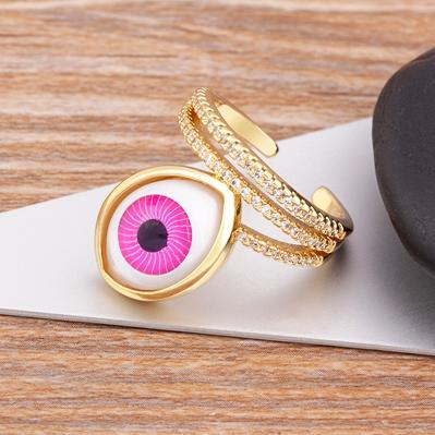 Nidin Lucky Evil Eye Wedding Bands For Women Fashion Luxury 5 Colors Top Quality Zircon Jewelry Couple Finger Adjustable Rings рожевий
Nidin Lucky Evil Eye Wedding Bands For Women Fashion Luxury 5 Colors Top Quality Zircon Jewelry Couple Finger Adjustable Rings рожевий