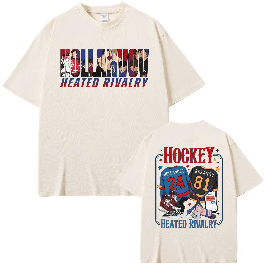 TV Heated Rivalry Romance Hollanov Couple T Shirt Men Women Fashion Summer TShirt Fashion Street Casual 100 Cotton TShirts 4XL
TV Heated Rivalry Romance Hollanov Couple T Shirt Men Women Fashion Summer TShirt Fashion Street Casual 100 Cotton TShirts 4XL