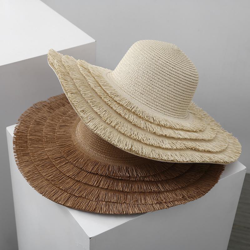 Sun Hat for Women Summer Shade Grass Hat Casual Beach Trip Elegant Sun Hat, Big Brimmed Hat Seaside M(56-58cm) хакі
Sun Hat for Women Summer Shade Grass Hat Casual Beach Trip Elegant Sun Hat, Big Brimmed Hat Seaside M(56-58cm) хакі